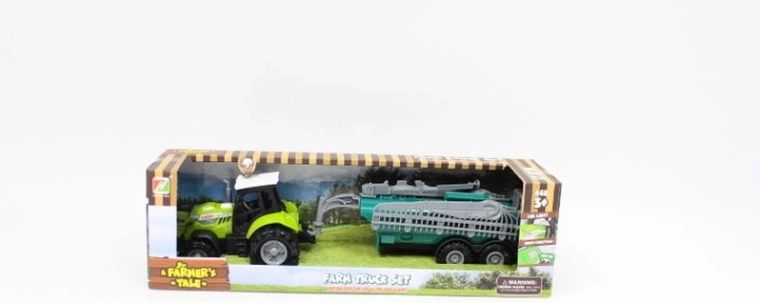 Traktor z przyczepą ze światłami i dźwiękami A Farmer’s Tale