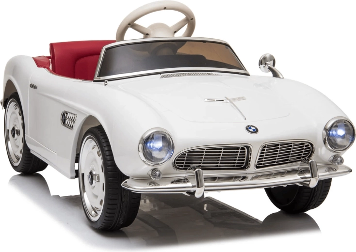 Dziecięcy elektryczny samochodzik BMW, biały