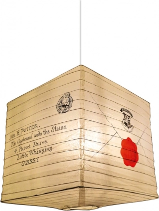 Papierowy klosz Harry Potter – list