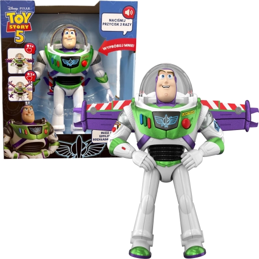 Disney Pixar Toy Story 5 – figurka Buzz Astral z rozkładanymi skrzydłami