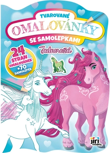 Wycinane kolorowanki – jednorożce