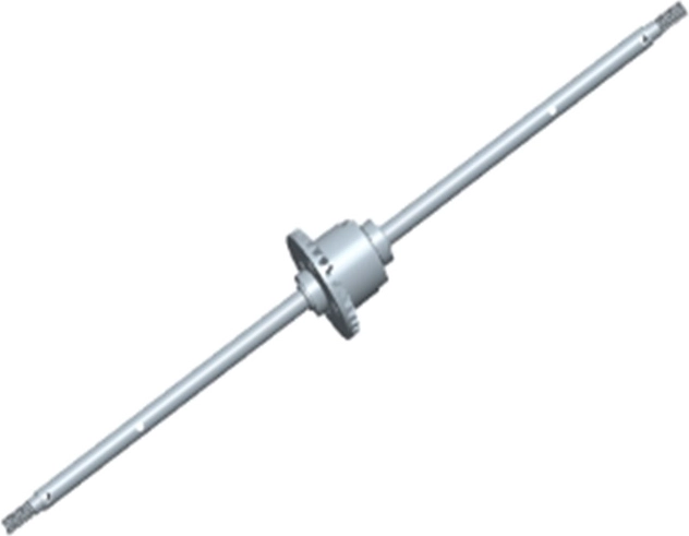 Tylny dyferencjał WlToys do modeli 12428