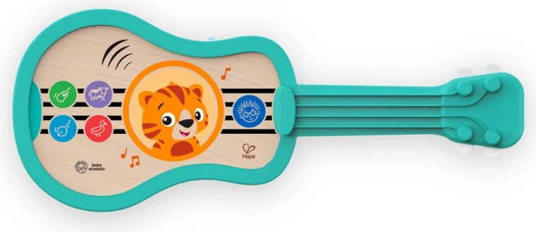 Baby Einstein Magic Touch drewniane ukulele dla niemowląt