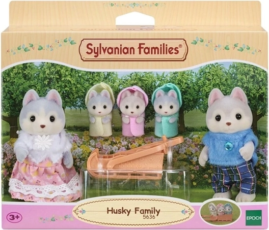 Rodzina husky Sylvanian Families