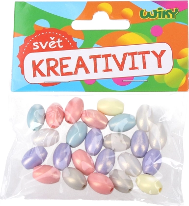 Kolorowe koraliki – mix pastelowych kolorów 15 g