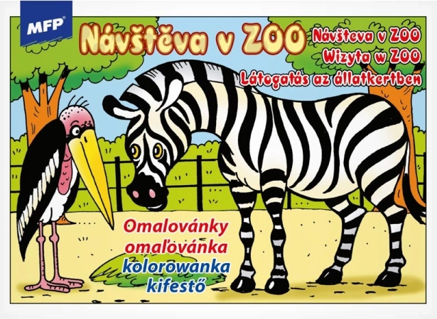 Dziecięce kolorowanki Wizyta w ZOO