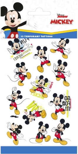 Tymczasowe tatuaże MICKEY 10 × 20 cm