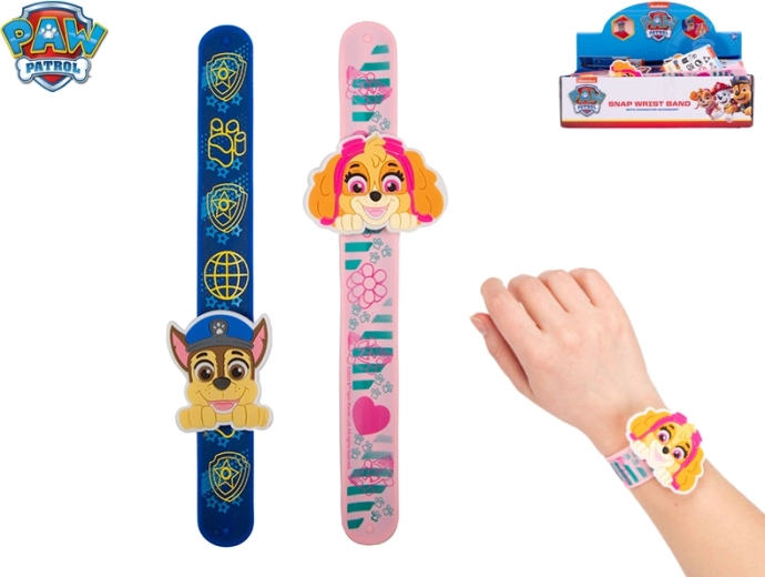 Samozaciskowa silikonowa opaska PAW PATROL dla dzieci