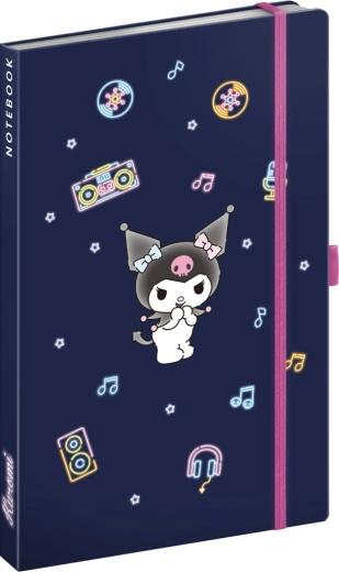 Notique Notes Kuromi notes w linie 13 × 21 cm