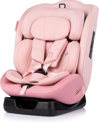 Fotelik samochodowy Chipolino Mondial i-Size 40–150 cm pudrowy róż