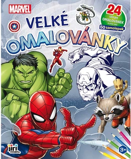 Wielkie kolorowanki Marvel