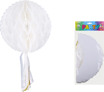 Papierowa dekoracyjna kula do zawieszenia 30 cm