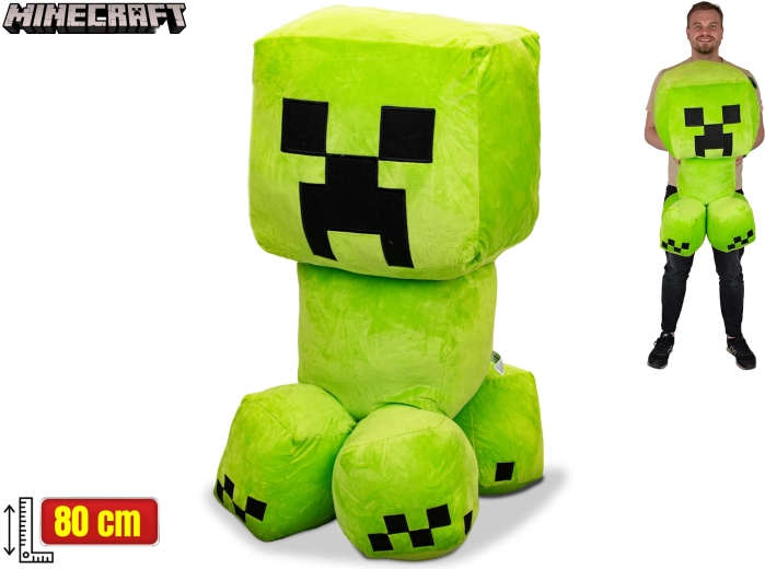 Pluszowy Creeper MINECRAFT 80 cm