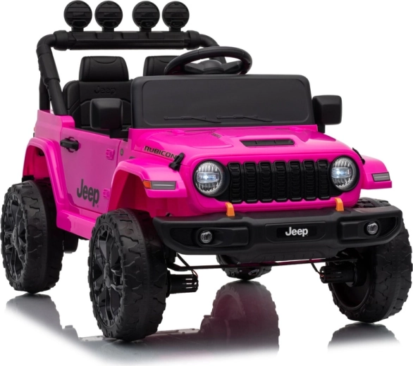 Dziecięcy samochód elektryczny Jeep Rubicon 24 V – Różowy