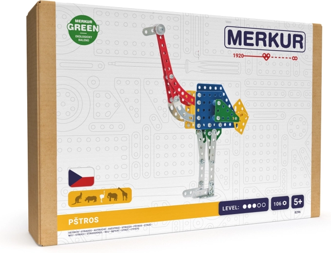 Merkur Zoo – struś, 106 elementów