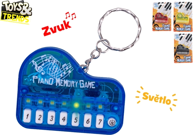 Brelok do kluczy pianino z melodiami TOYS& TRENDS