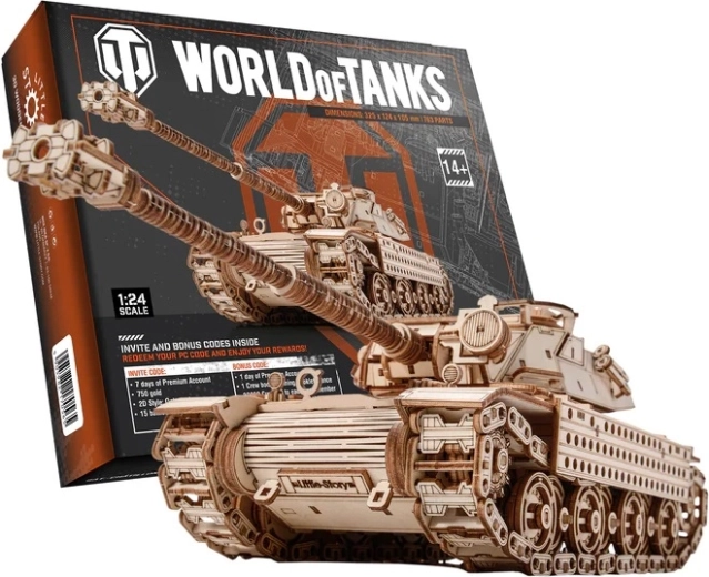 Drewniane puzzle 3D World of Tanks Bat.-Chatillon Bourrasque