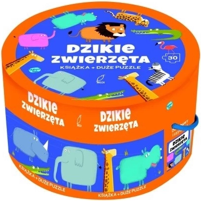 Puzzle 30 elementów Dzikie zwierzęta