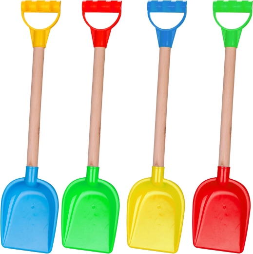 Dziecięca łopatka z drewnianą rączką 55 cm