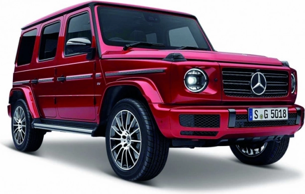 Kolekcjonerski model MERCEDES-BENZ G-Class 2019 1:25 czerwony