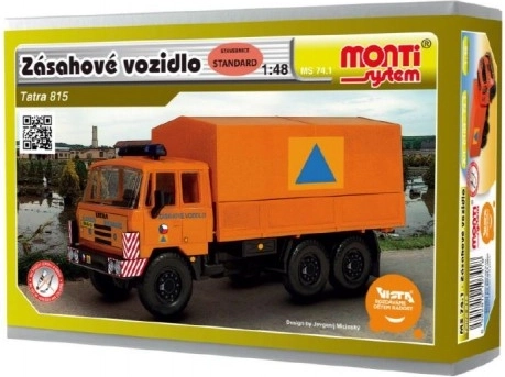 Seva Monti System pojazd interwencyjny Tatra 815 1:48 – zestaw konstrukcyjny