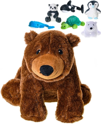 Pluszowe zwierzątko Ecobuddies 25 cm - 1 sztuka