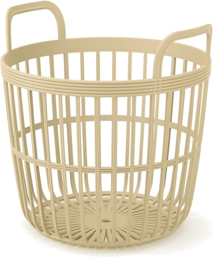 Kosz Zoe Basket z uchwytami 36,4 cm słoma
