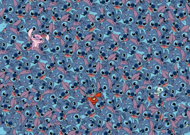 Puzzle 1000 elementów DISNEY Stitch Challenge RAVENSBURGER