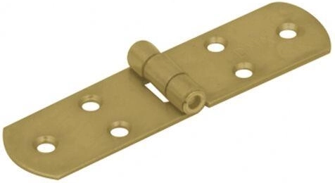 Zawias francuski 120 × 33 × 2,5 mm żółto ocynkowany