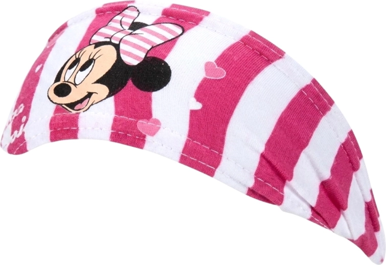 Opaska Disney Minnie dla niemowląt malinowa - 1 sztuka