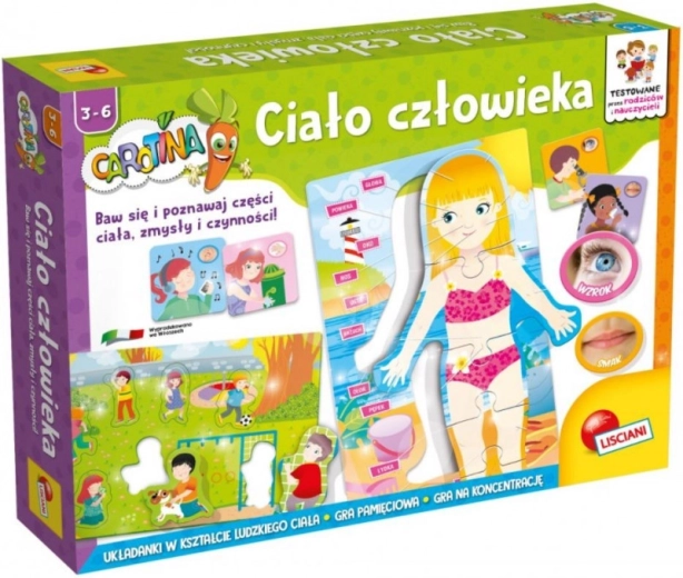 Carotina - Ludzkie ciało gra edukacyjna
