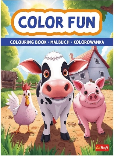 Kolorowanka Zwierzęta na farmie