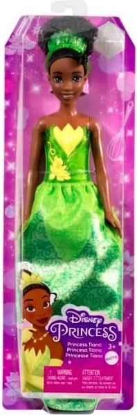 Lalka DISNEY PRINCESS Tiana w zielonej sukni