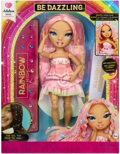 Rainbow High Be Dazzling lalka Adeline Rose – różowa