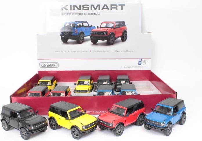 Model auta Ford Bronco hardtop 2022 - 1 szt.