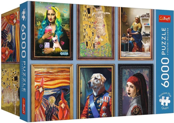 Puzzle Trefl Premium Plus Fun Art Collection 6000 elementów
