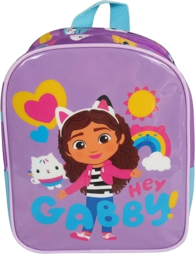Plecak przedszkolny Gabby’s Dollhouse fioletowy