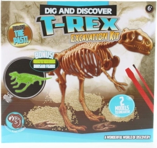 Wykopaliska świecące dinozaury T‑Rex