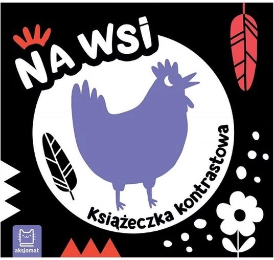Na wsi – kontrastowa książeczka dla niemowląt