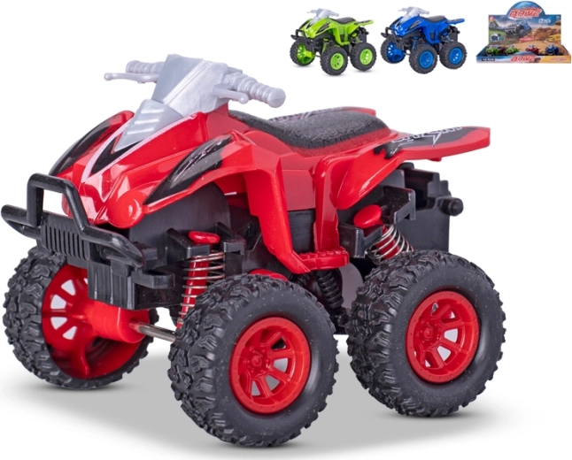 Dziecięcy quad z napędem pull-back 8,5 cm