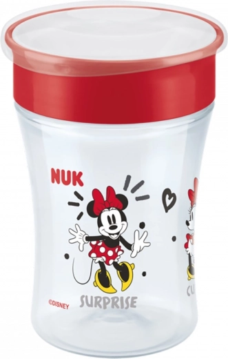 Kubek dziecięcy NUK Magic Cup Minnie, 360°, 230 ml