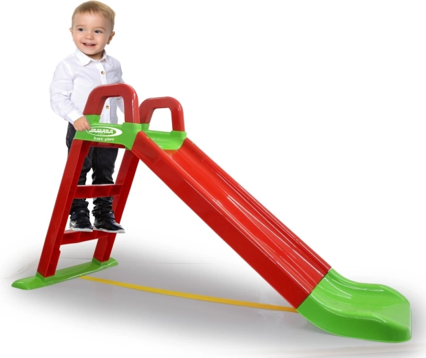 Jamara Funny Slide dziecięca zjeżdżalnia czerwona