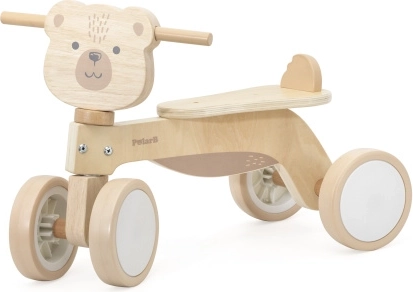 Drewniany jeździk z misiem VIGA PolarB