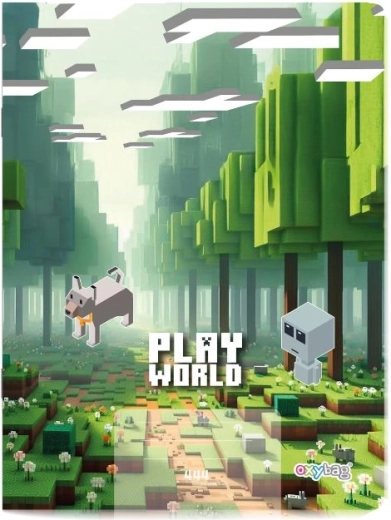 Zeszyt A4 w linie Playworld Landscape 40 kartek