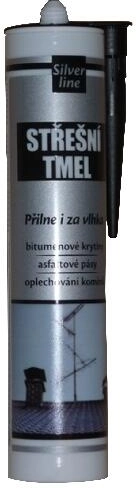 Bitumiczna masa dekarska 310 ml DEN BRAVEN Silver Line, czarna