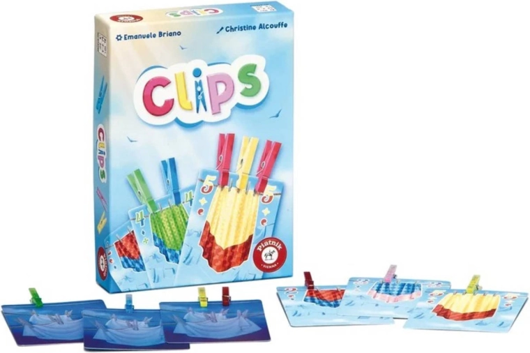 Piatnik Clips – kooperacyjna dedukcyjna gra towarzyska