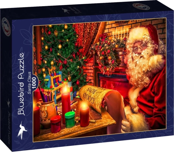Puzzle Bluebird Santa Claus 1000 elementów