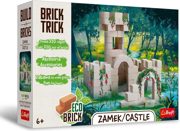 Trefl Brick Trick zestaw konstrukcyjny zamek, 210 elementów