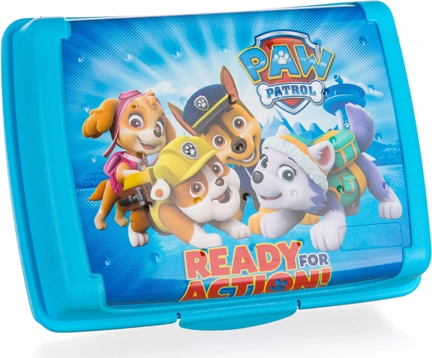 Pudełko śniadaniowe PATROLA z klamrowym zamknięciem 17 × 13 × 6,5 cm