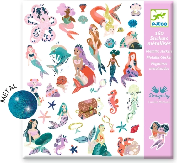 DJECO naklejki syrenki